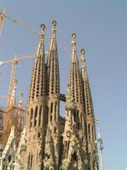 de Sagra Familia in Barcelona, Spanje